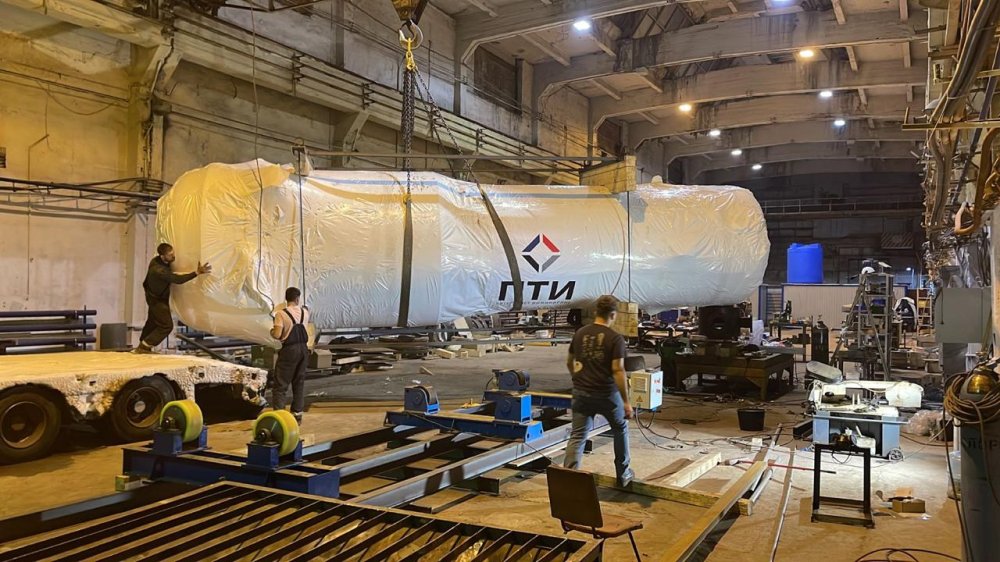 Ванна разогрева теплотехнического оборудования, Ванна разогрева заменяемого длинномерного оборудования