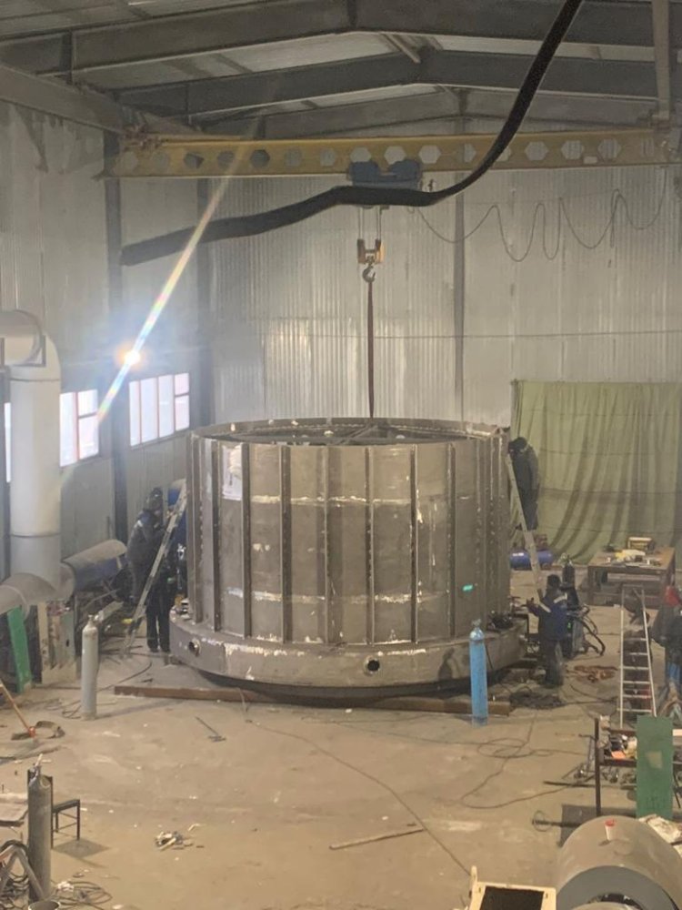 Облицовка бассейна выдержки, облицовка шахт реактора